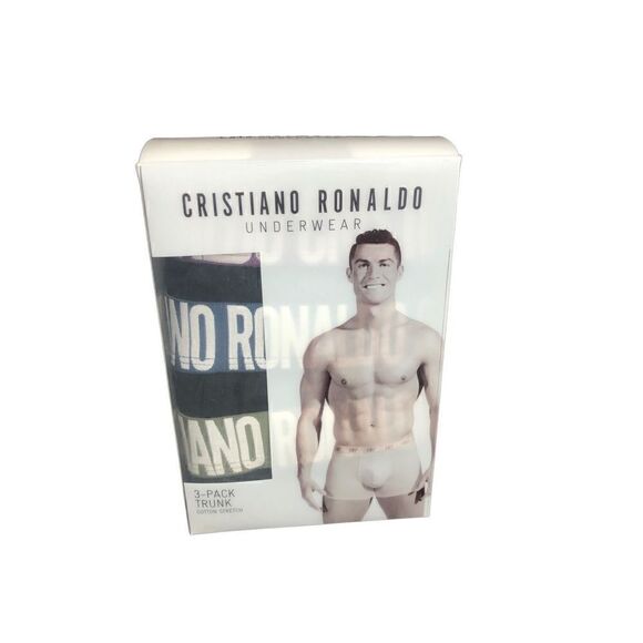 Cristiano Ronaldo CR7 3-Pack Boxer Briefs GB/PB/TB Men’s Underwear Size Medium - Picture 2 of 3